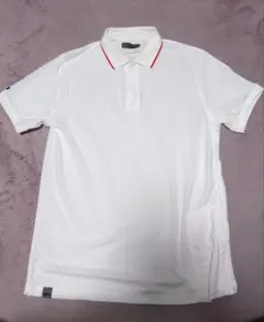 未使用級✨フェラーリ FERRARI サイドテープ使い ジップ ポロシャツ