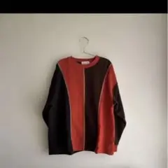 pairmanon street ペアマノン長袖カットソー 赤・黒 カラー