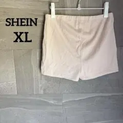 【きれいめ】 SHEIN 【XL】ベージュ ショートパンツ リラックス