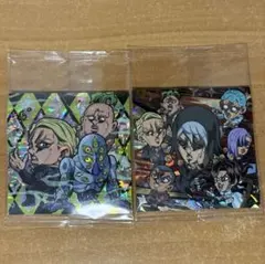 ジョジョ シールウエハース JJR/SR 2枚セット 暗殺者チームプロシュート②