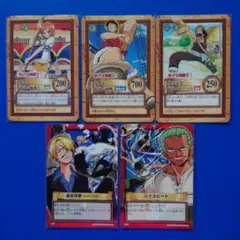 ワンピースカードまとめ】ウソップ大量 ベリーマッチ データカードダス