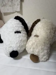 スヌーピー ぬいぐるみ 大きめ 2体セット