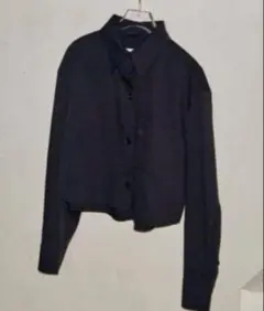 【美品】todayful Over Shoulder Shirts ブラックのサムネイル