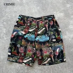【CRIMIE】 クライミー レーヨン 総柄ショーツ ハーフパンツ ラスベガスのサムネイル