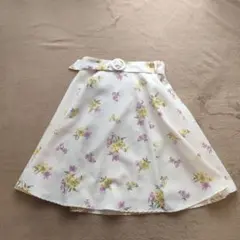 MISCH MASCH 花柄フレアスカート