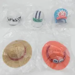 ワンピース 帽子コレクションフィギュア 全5種セット ONE PIECEのサムネイル