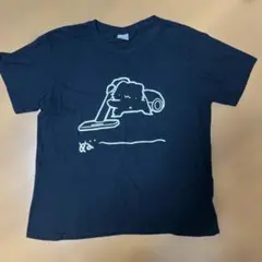 からめる　半袖Tシャツ フリーサイズ　黒　綿100%のサムネイル