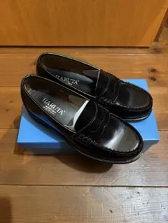 HARUTA ローファー　23.5 ブラック　新品未使用