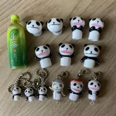 希少】生茶パンダストラップ 平成レトロ - メルカリ