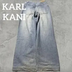 超極太 KARL KANI ワイドデニム バギーデニム