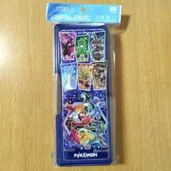 쇼와 노트 포켓몬 포켓몬 펜슬 케이스, 홀로그램, 양면 오프닝, 네이비