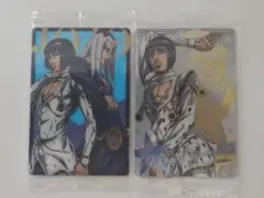 ジョジョの奇妙な冒険　黄金の風　ウエハース　ブチャラティ　アバッキオ