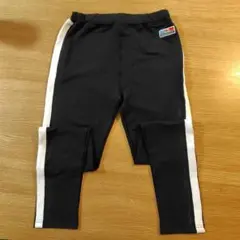 新品　未使用　BAYFLOW ブラックパンツ サイドストライプ