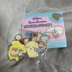 ちいかわ サンリオコラボ ピンズコレクション うさぎ ポムポムプリン