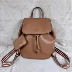 未使用品　ケイトスペード　ロージー　現行モデル　リュック　本革レザー　ブラウン