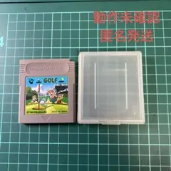 GAMEBOYソフト「GOLF」