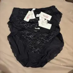 Triumph 黒いレースショーツ Lサイズ 3枚セット