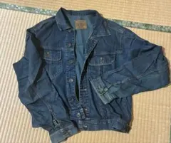 デニムジャケット 濃いブルー