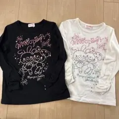 メゾピアノ 長袖カットソー 2枚セット 110