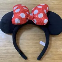 ディズニー　Disney ミニーマウス　カチューシャ