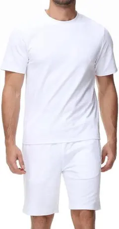 メンズ Tシャツ 半袖 ジャージ 上下セット ルームウエア 部屋着