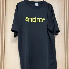 andro 卓球ウェア 黒