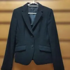黒スーツ　上下　春夏用　レディース