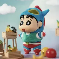 クレヨンしんちゃん TOPTOY PLAYPARTY ぬいぐるみ アクション仮面