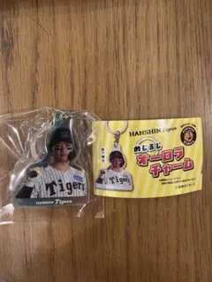 阪神タイガース　めじるし　オーロラチャーム　森下翔太選手