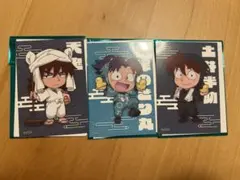 忍たま乱太郎 極楽湯 コラボ きり丸　土井半助　天鬼　ミニブロマイド