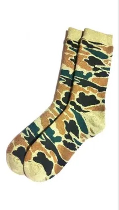 ★　新品　ロトト　カモ　クルーソックス　★　25〜27cmのサムネイル