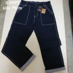 [G-DEPT]ジーデプト バイカラー メンズ パンツ