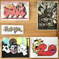 ③ グラフィティー ステッカー 5枚セット graffiti グラフィティ
