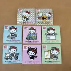 ヤマト運輸 ハローキティ 50周年記念 ステッカー 8種8枚