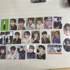 NCT127 ジョンウ　JUNGWOO トレカ２０枚　シール２枚　セット