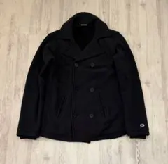 【美品】Champion リバースウィーブ 裏ボア ピーコート 青単タグ Lのサムネイル