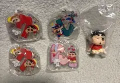 ほぺむにゅ！クレヨンしんちゃん・アクリルロゴチャームのセット