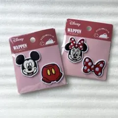 匿名配送★ ミッキー ミニー シールワッペン