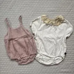 tete a tete ロンパース　２枚セット　70cm 80cm