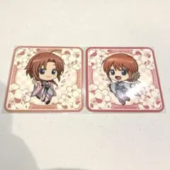 銀魂日和 はなびより 神威 2個 缶バッジ HANABIYORI 花景の湯 - メルカリ
