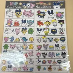【新品未使用】カミオジャパン　たまごっち　4sizeステッカー