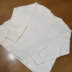 gu ジーユー　ヘビーウエイトビッグT(長袖）　M コットン100%