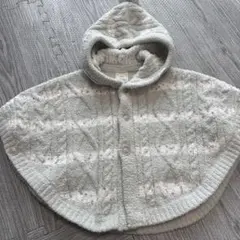 GELATO PIQUE フード付きポンチョ 70-80