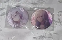 羽前京香& 上運天美羅 缶バッジ 魔都精兵のスレイブ2全巻購入特典