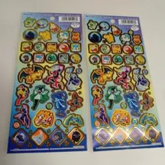 ポケモン ホログラムステッカー 2シートセット