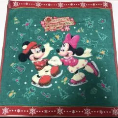 東京ディズニーランド　クリスマス　2002、2007年　ハンドタオル2枚セット