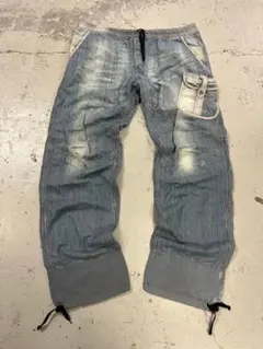 Dolce&Gabbana crushed cargo denim - メルカリ