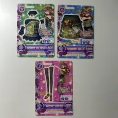 アイカツカードセット　ヒメミリタリーチューブ