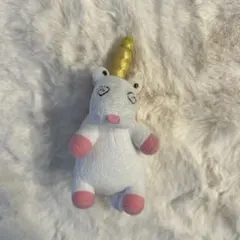 ユニバ ユニコーン ぬいぐるみキーホルダー