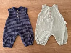 ユニクロ　70サイズ　夏用ロンパース　２着セット